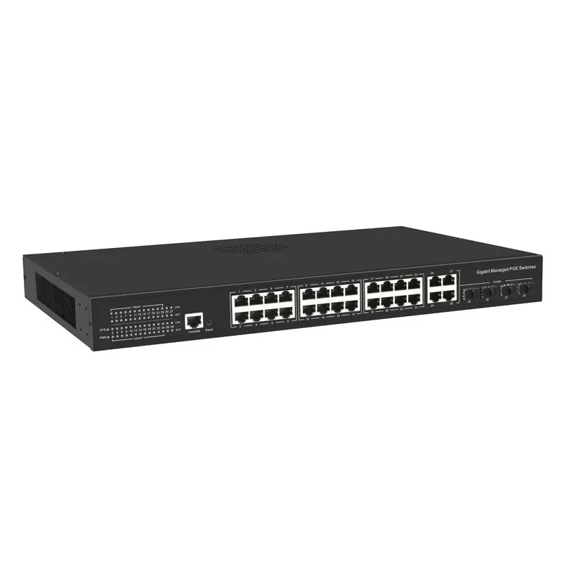 Sfp+ 10G Managed Switch 8 Port - 4 8 16 24-портовый полностью гигабитный