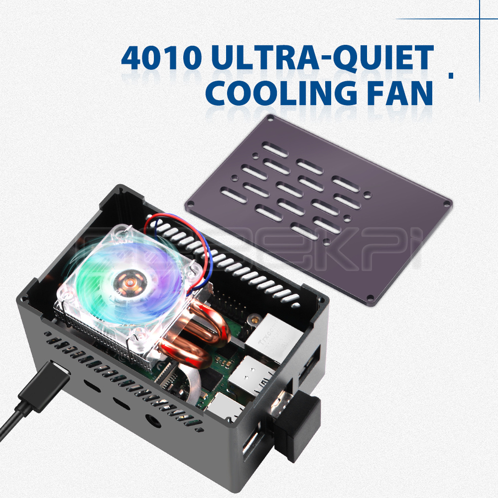 Чехол GeeekPi с алюминиевым ки – обзор и цена Turing Pi 2