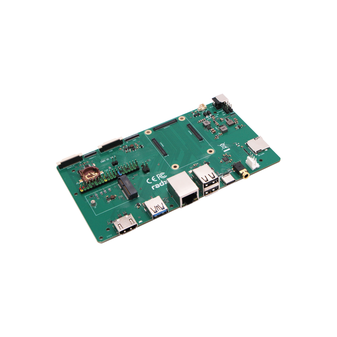 Плата ввода-вывода Radxa CM5,  – обзор и цена Deskpi Super6C
